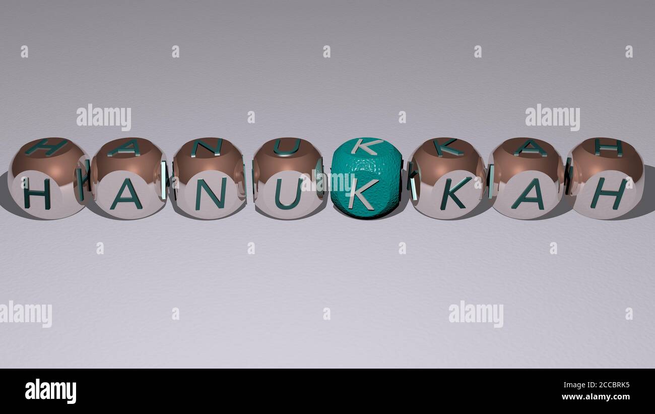 Hanukkah dice