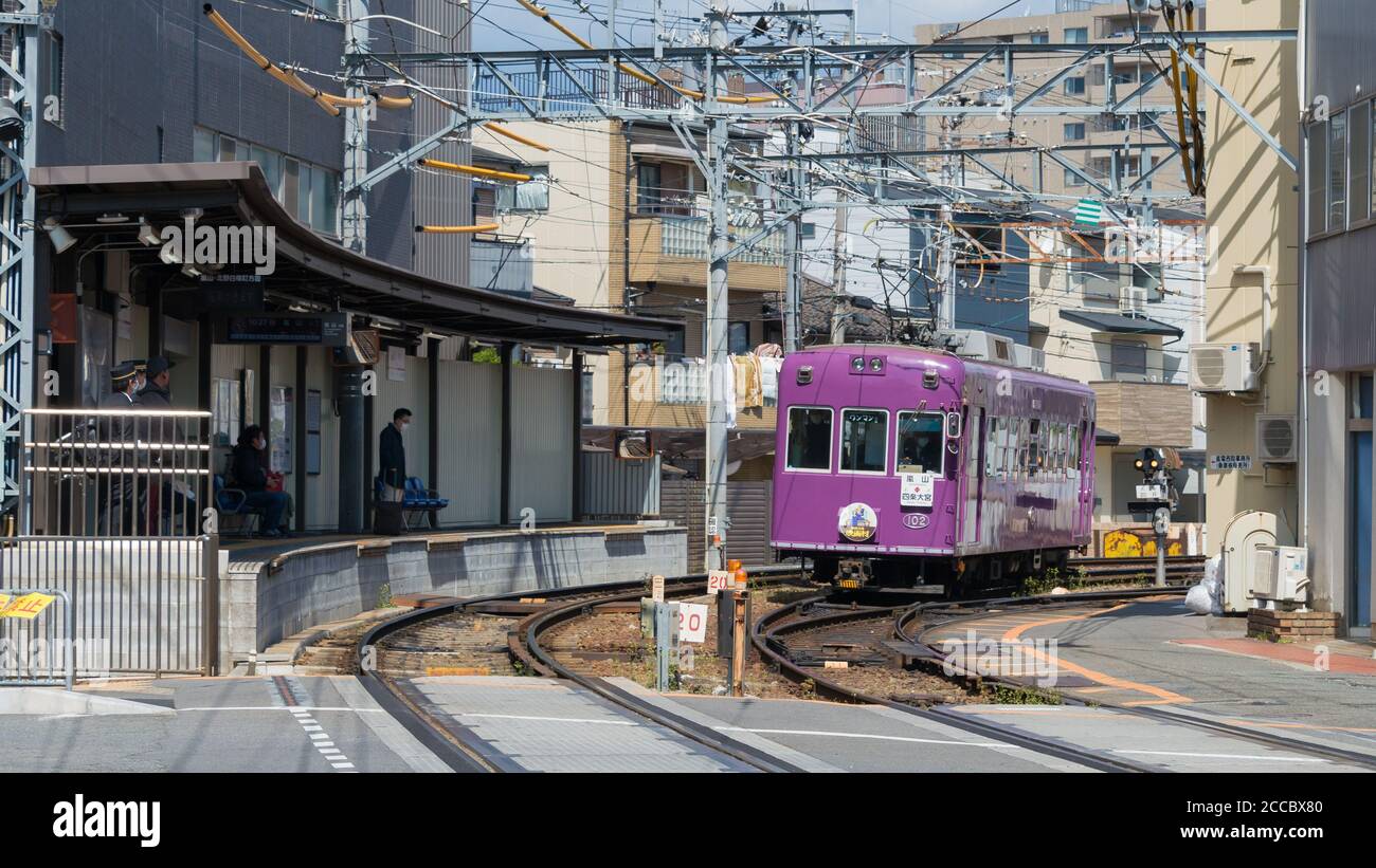 Locomotive Modemo NT156 – Keifuku Electric Railroad Mobo 631 (Voiture 632) – Échelle N