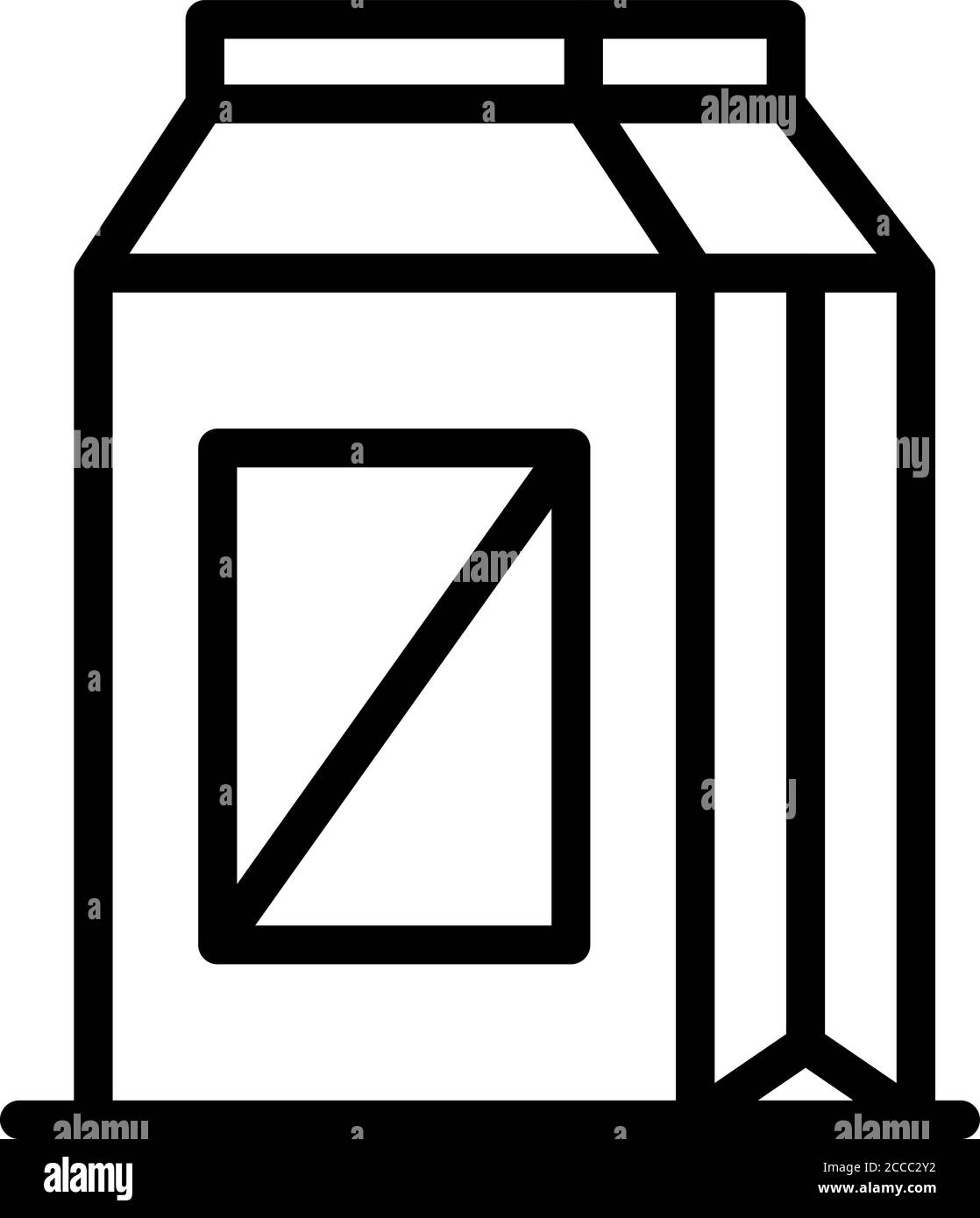 Fertilizer bottles icon, outline style Stock Vector
