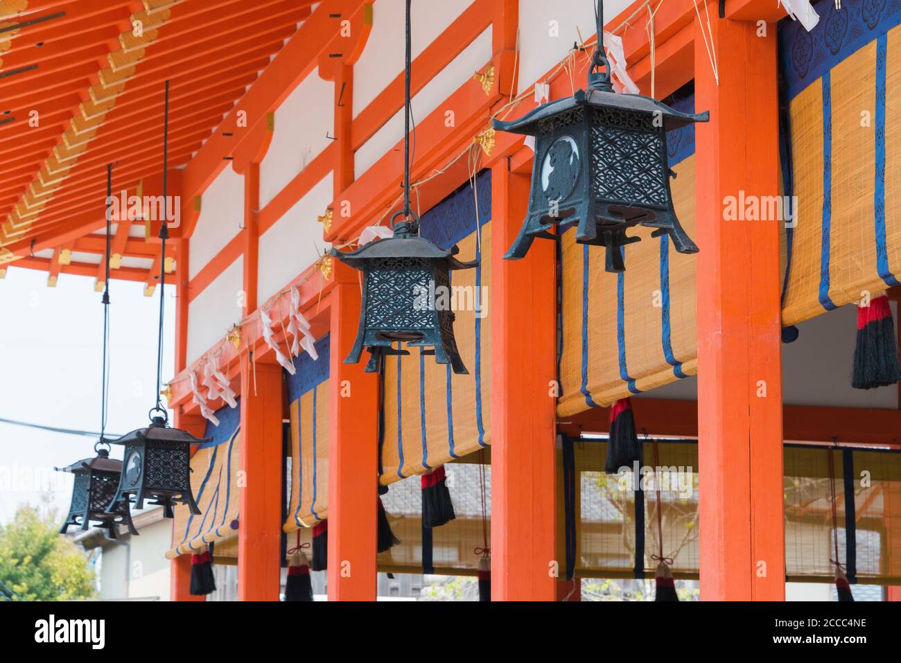 Kyoto, Japan - Fushimi Inari-taisha Shrine in Fushimi, Kyoto, Japan. Stock Photo