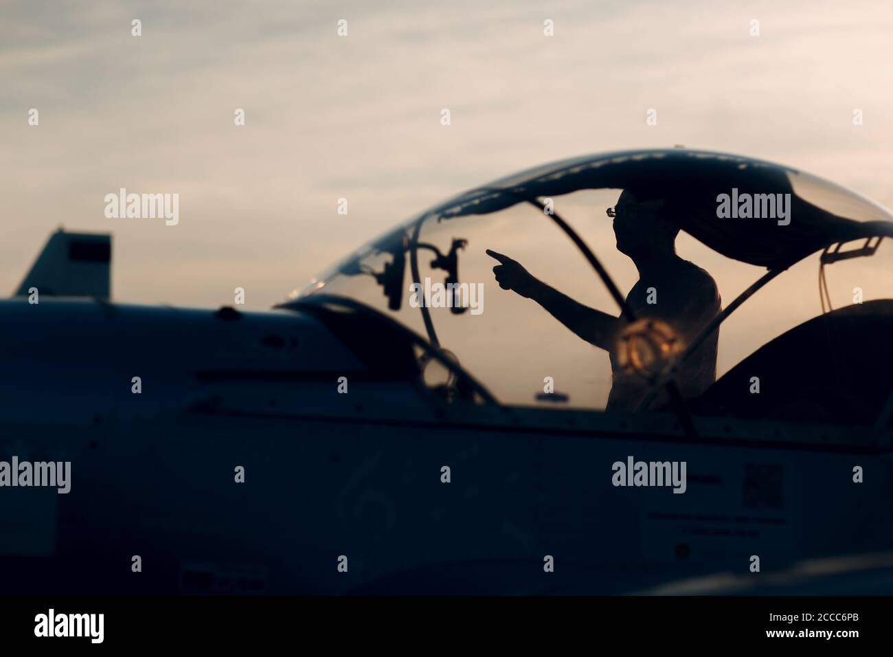 Pilot standing next to a plane hi-res stock photography and images - Alamy