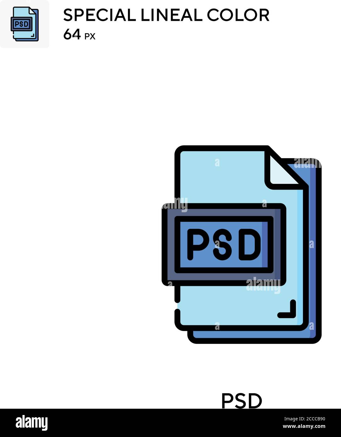 Psd Special lineal color icon. Illustration symbol design template for ...