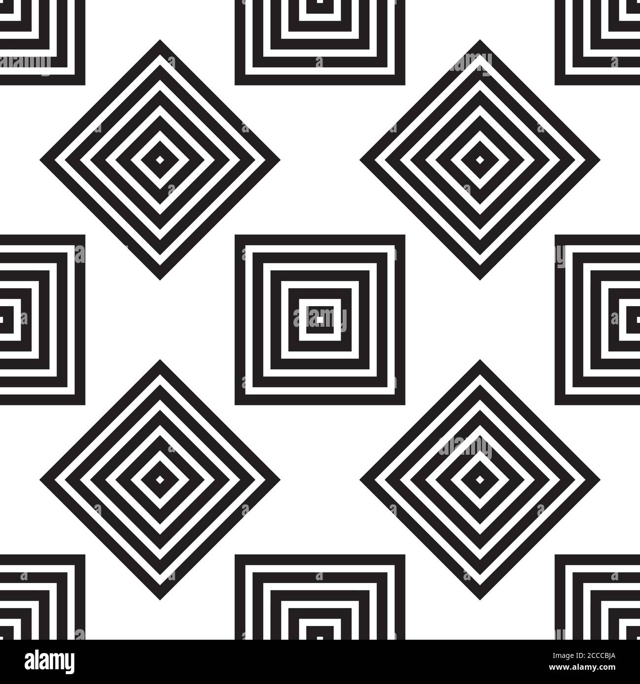 Geometric white squares linear Stock Vector Images - Alamy