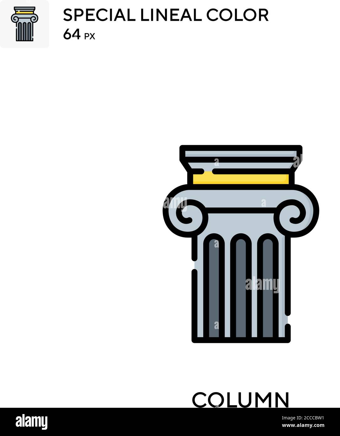 Corinthian facade Stock Vector Images - Alamy