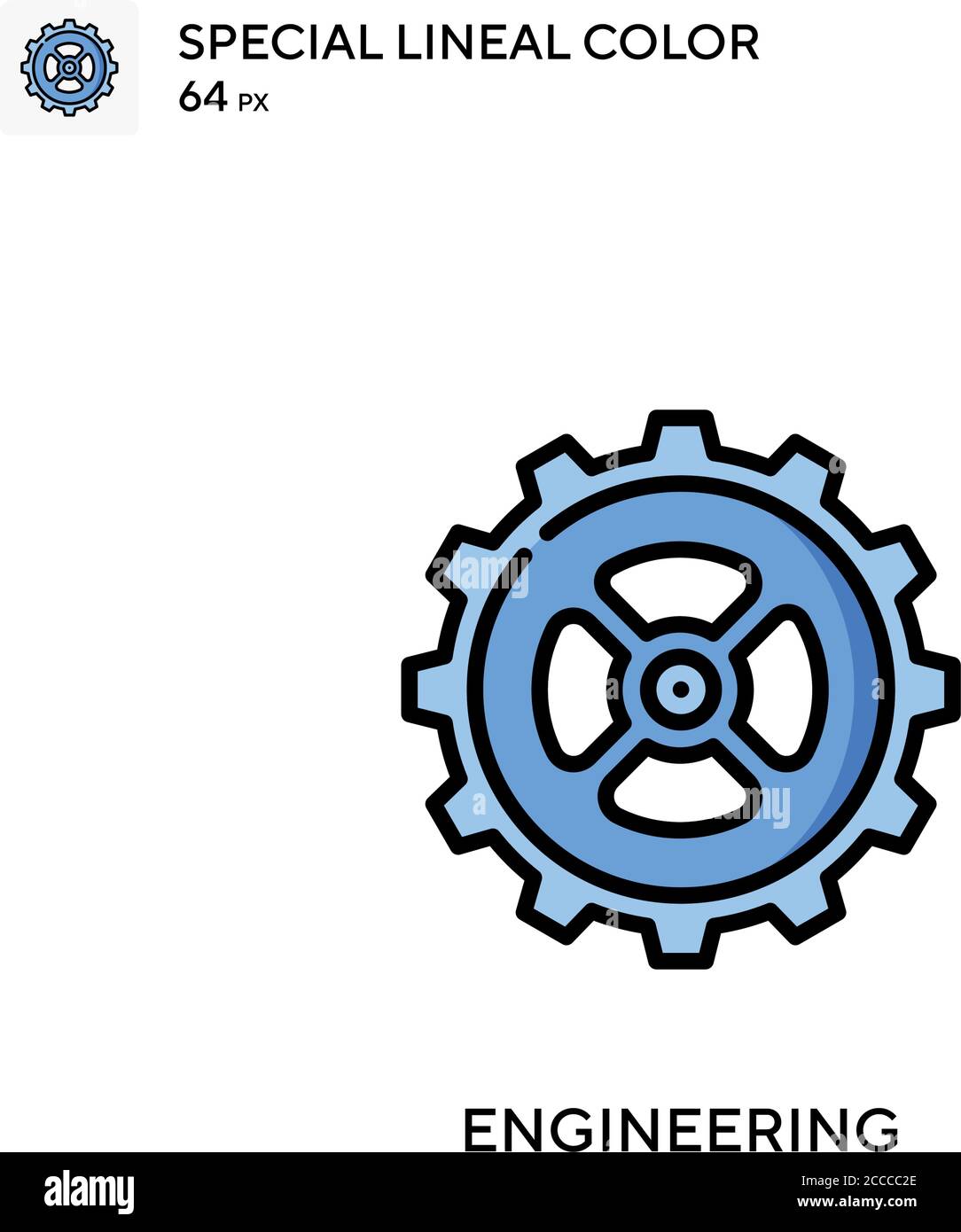 Engineering Special lineal color icon. Illustration symbol design ...