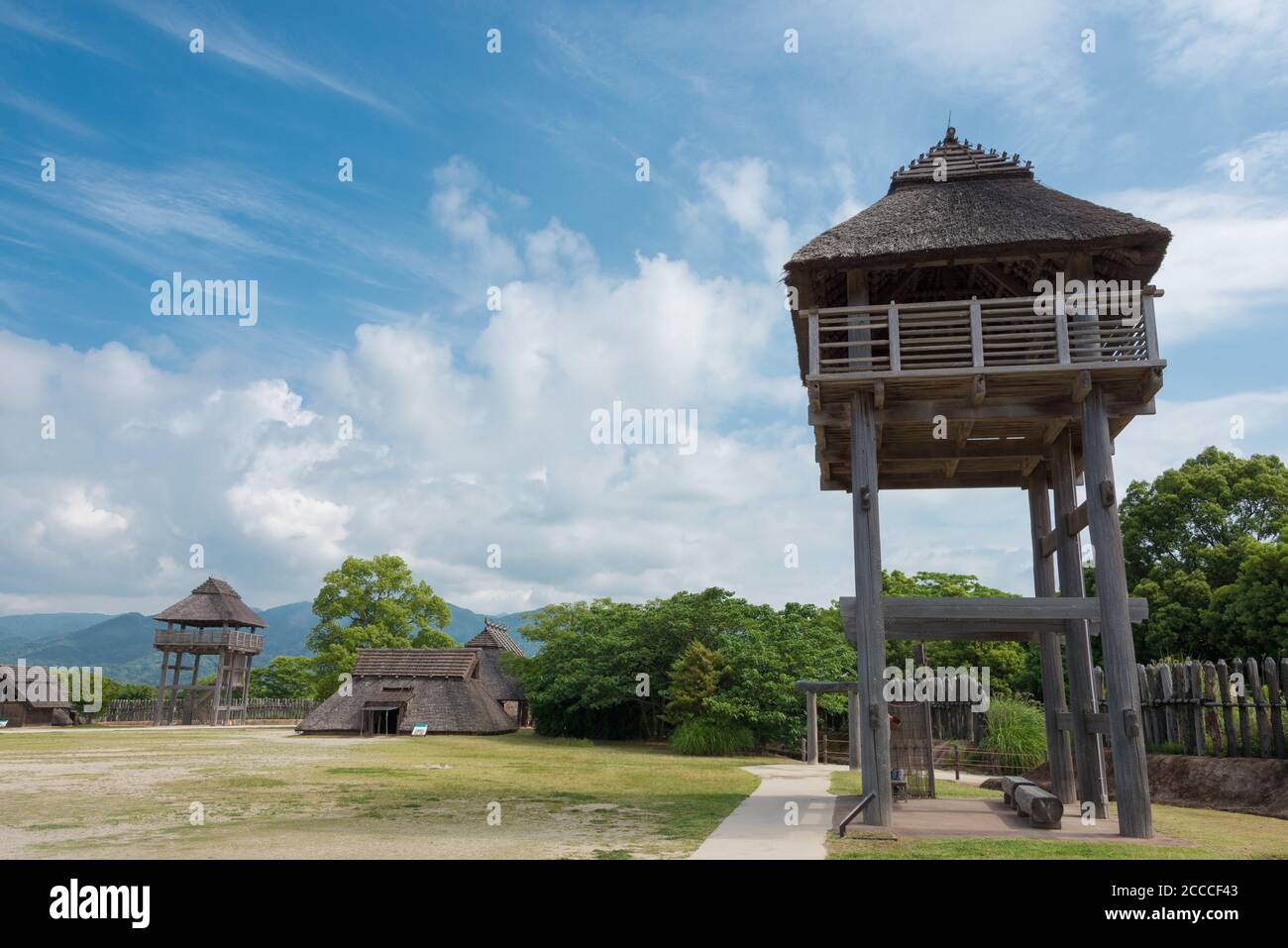 Saga, Japan - Yoshinogari Historical Park in Yoshinogari, Saga, Japan. Stock Photo