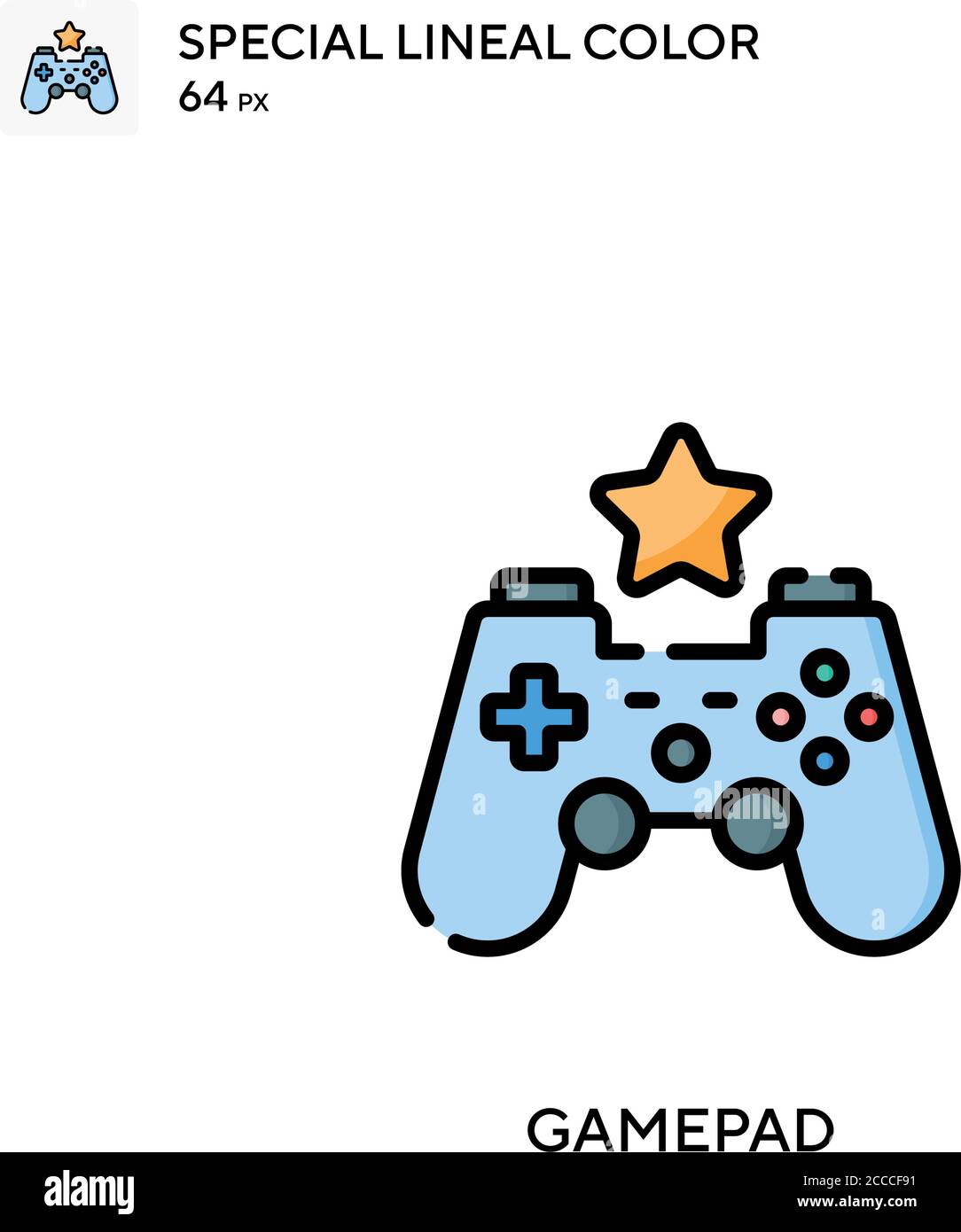 Game controller Special Lineal icon