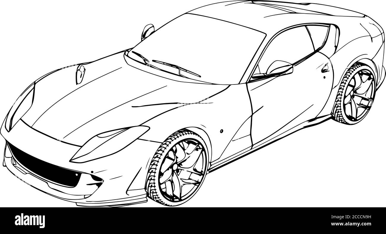 Car Drawing - How To Draw A Car Step By Step