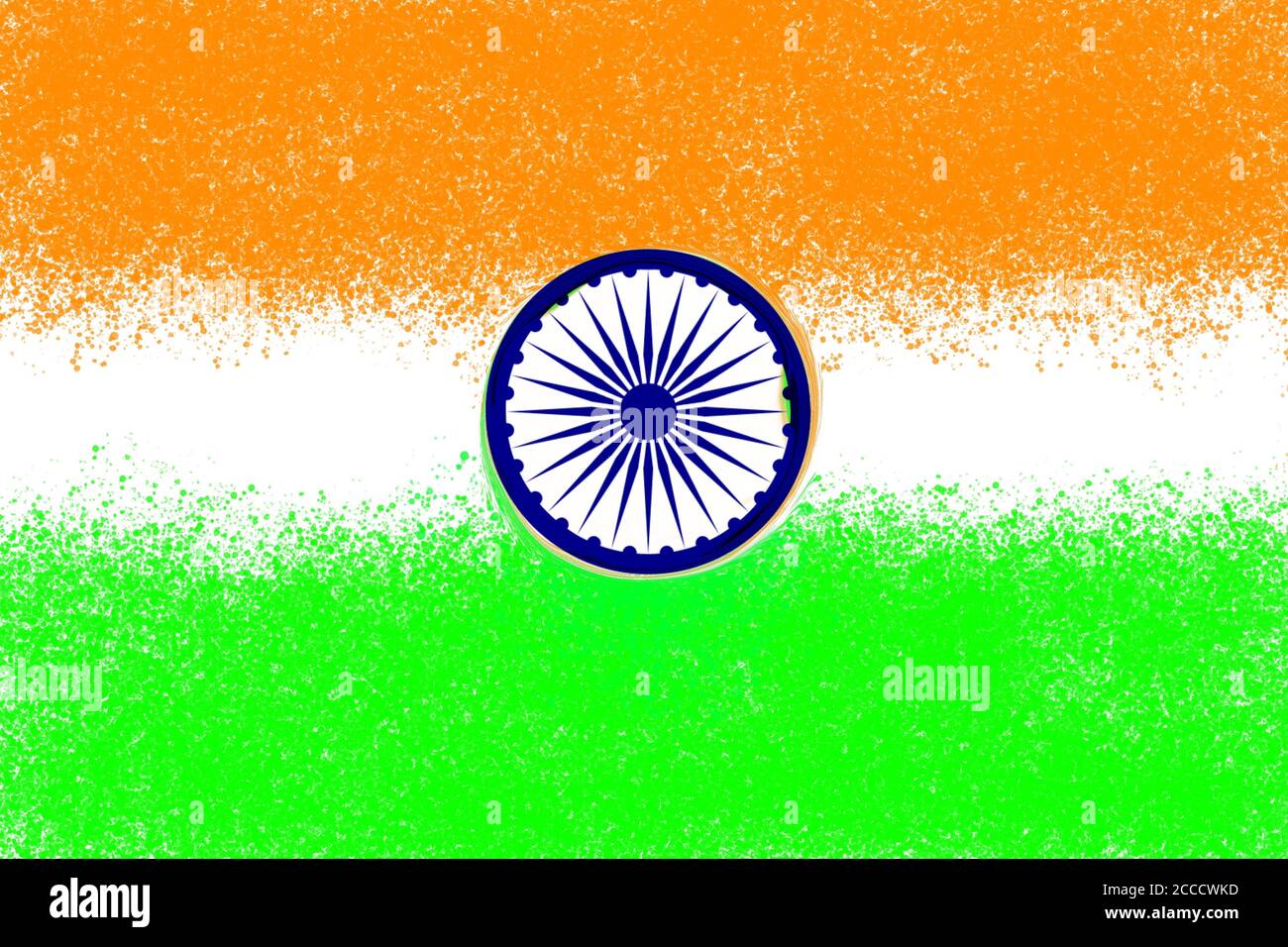 Illustration of the Indian flag for backgrounds and wallpapers Stock Photo  - Alamy