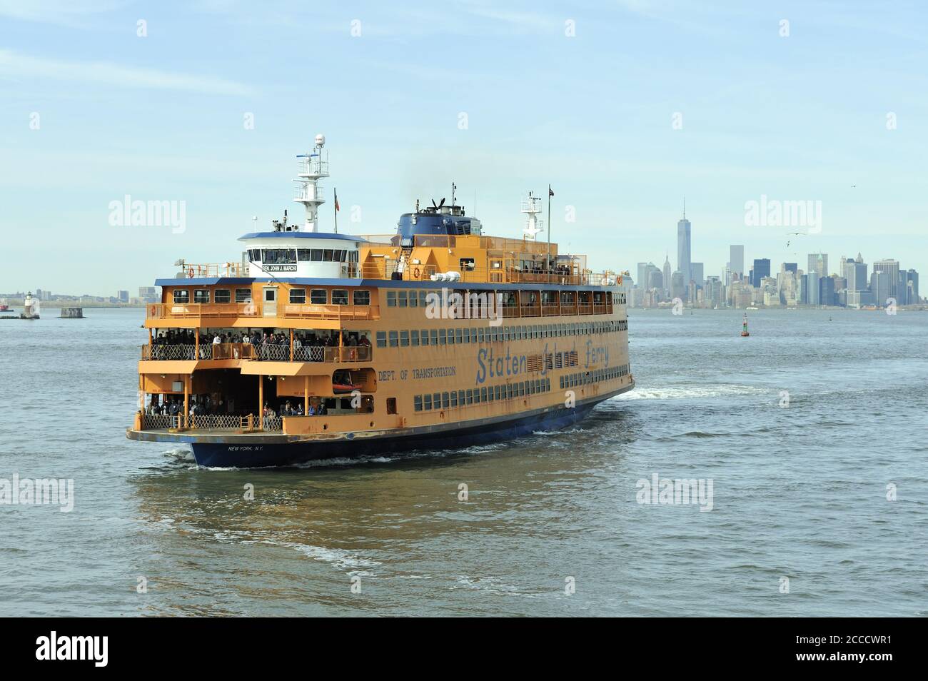 Staten Island Ferry, New York Stock Photo Alamy
