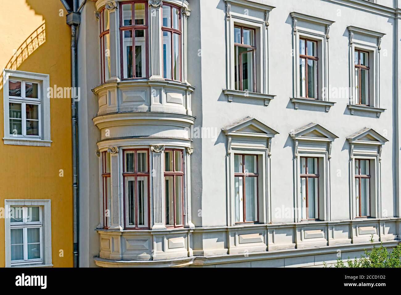 Weimar (Germany) Old Houses; alte häuser in Weimar Stock Photo Alamy