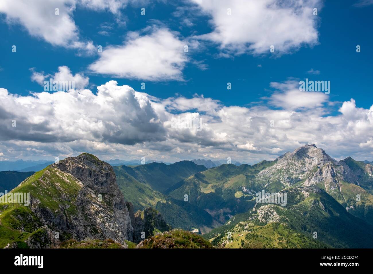 Summer day in the alps of Friuli Venezia-Giulia, Italy Stock Photo - Alamy