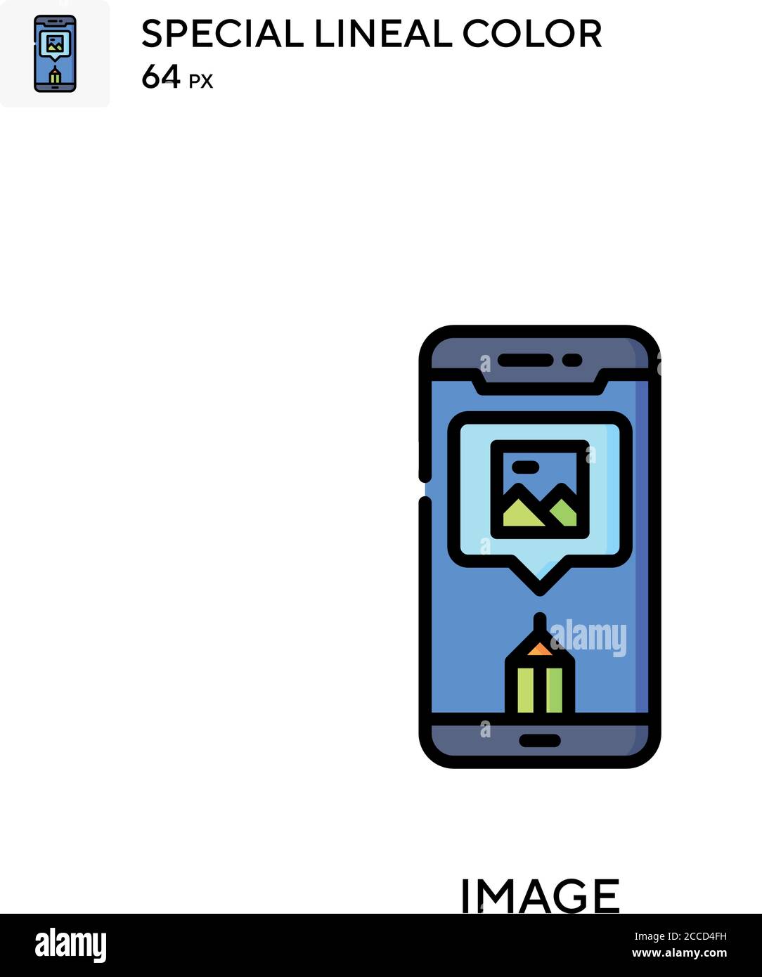 Image Special lineal color icon. Illustration symbol design template ...