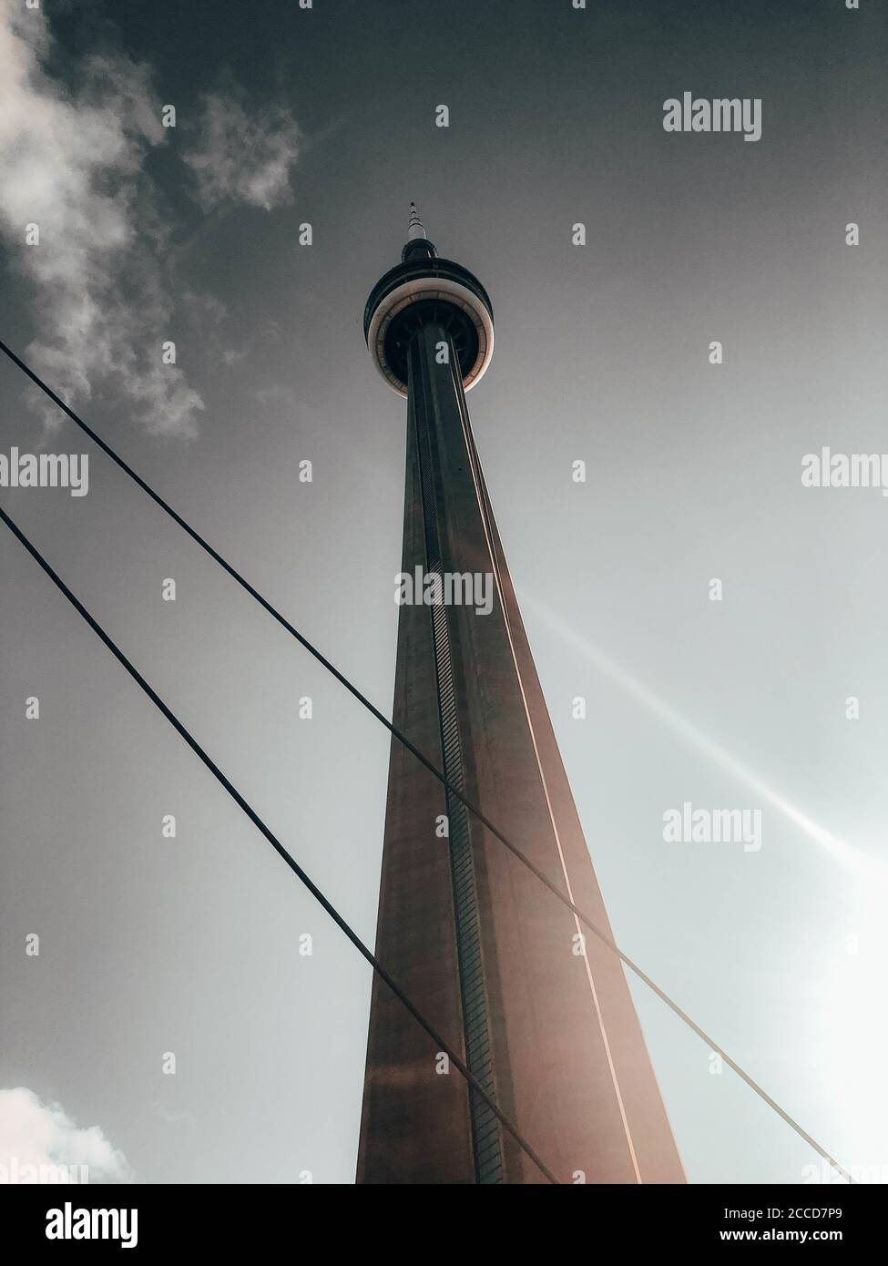 Modern Toronto CN tower Stock Photo - Alamy