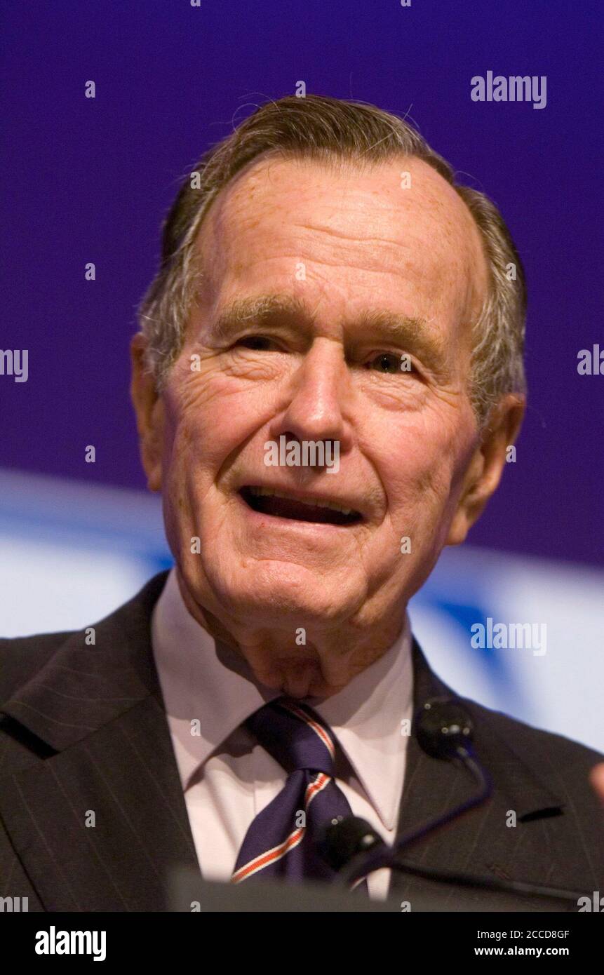Houston, TX April 20, 2007 Former U.S. President H.W. Bush