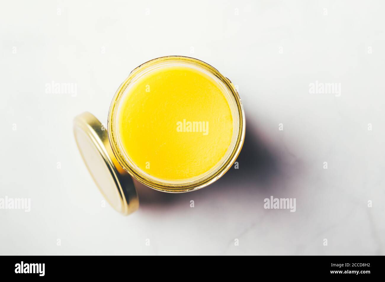 Ghee Pure Organic Cooking Oil Stock Photo Alamy