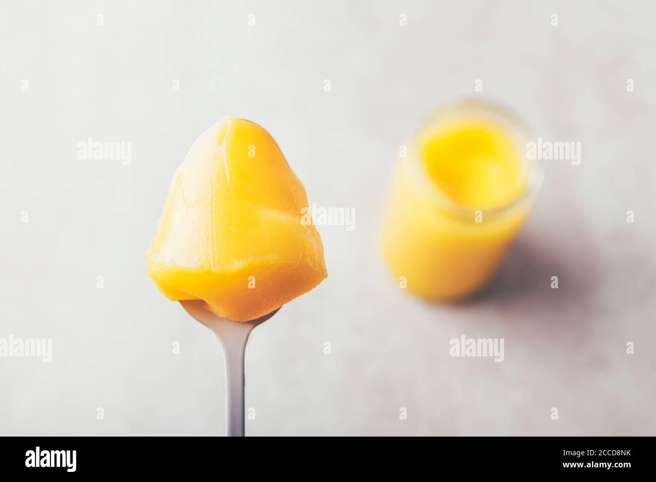 Ghee Pure Organic Cooking Oil Stock Photo Alamy