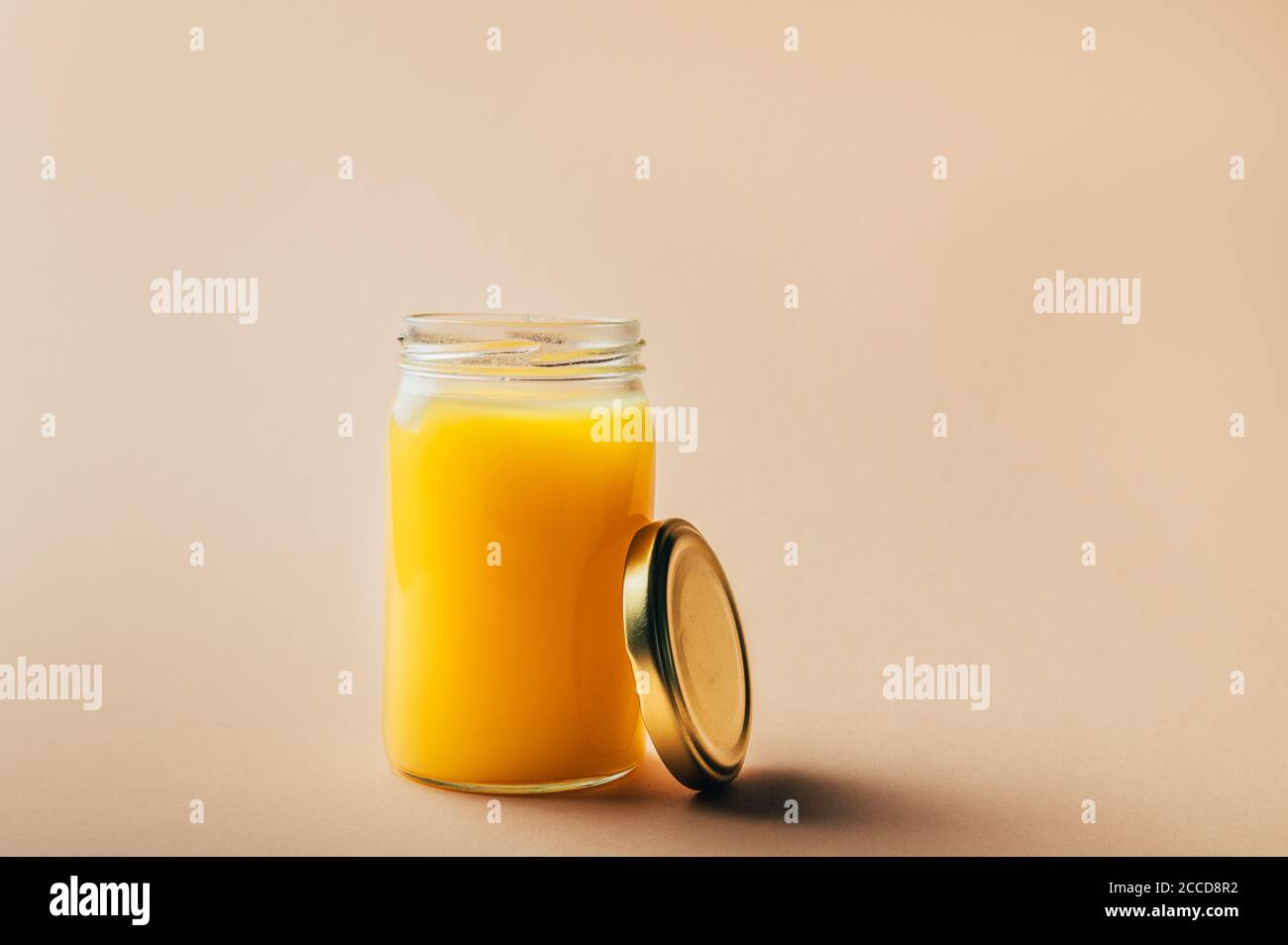 Ghee Pure Organic Cooking Oil Stock Photo Alamy