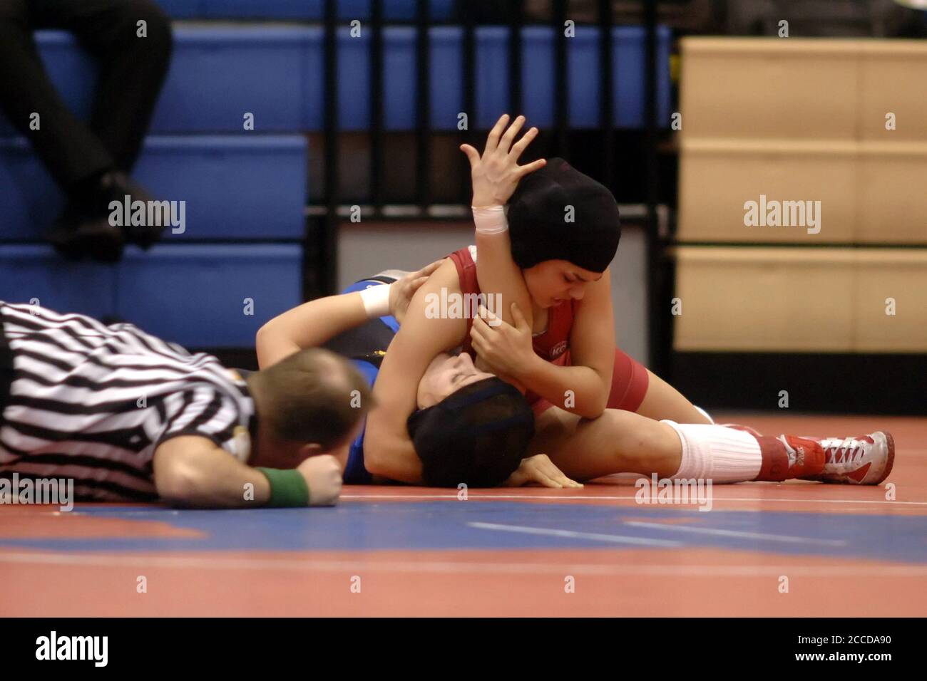 High School Wrestlers High Resolution Stock Photography And Images Alamy
