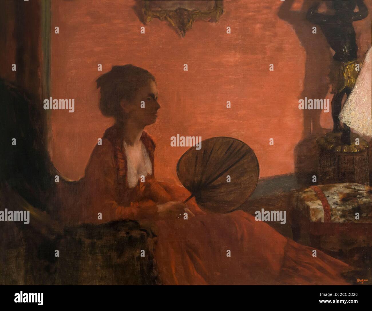 Madame Camus, Edgar Degas, 18691870, National Gallery of Art