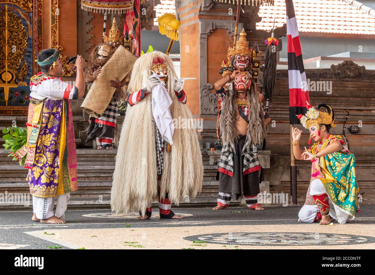 Barong animal dance is one of the traditional native Balinese dances. It is the most well known
