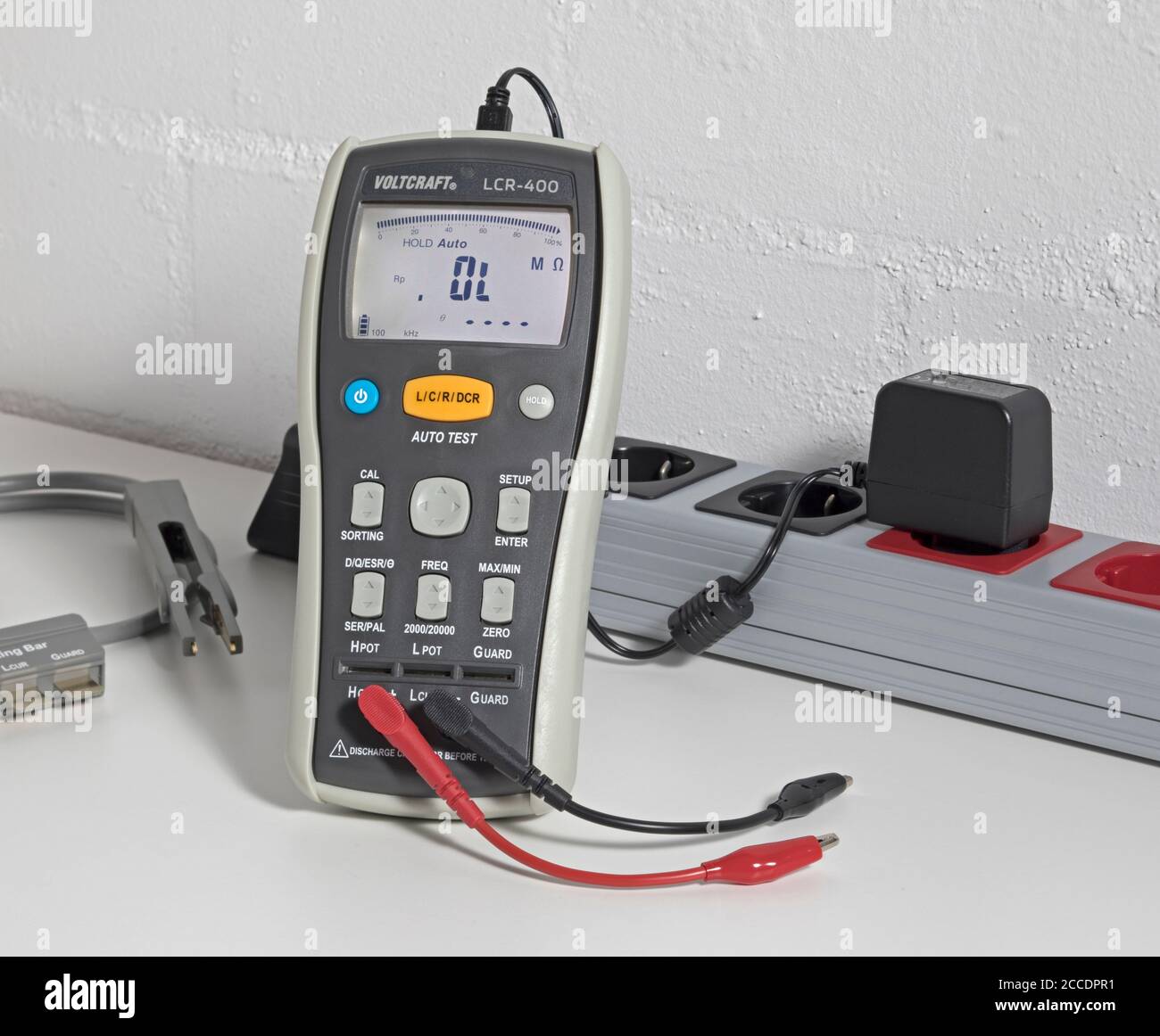 Voltmeter in digital multimeter hi-res stock photography and images - Alamy