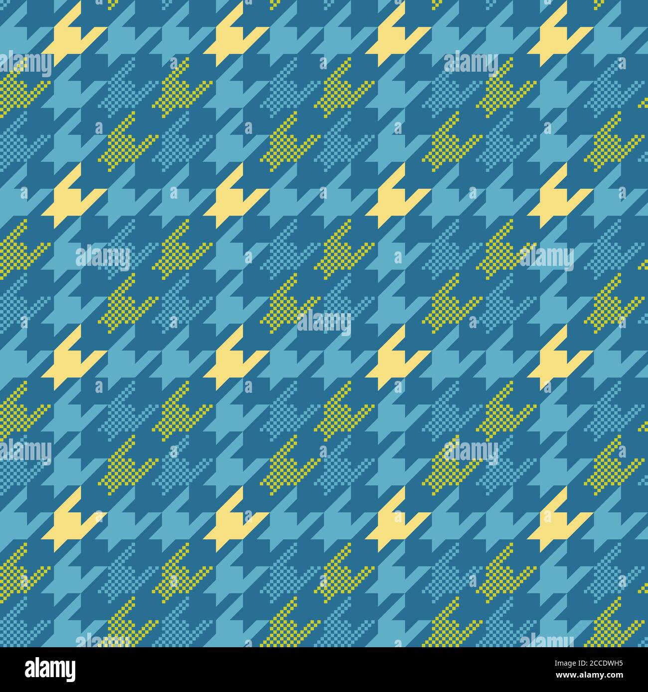 Hounds tooth modern pattern hi-res stock photography and images - Alamy