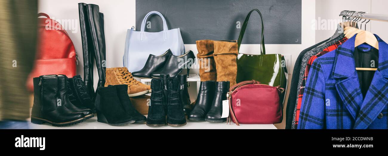 Designer bags and shoes hi-res stock photography and images - Alamy