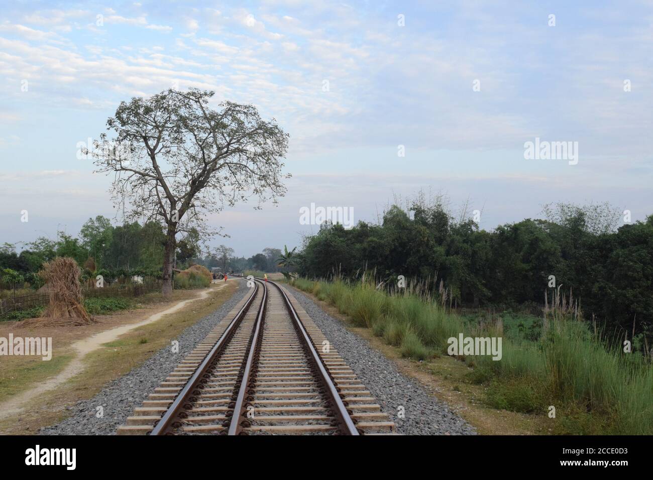 Train track side view hires stock photography and images Alamy
