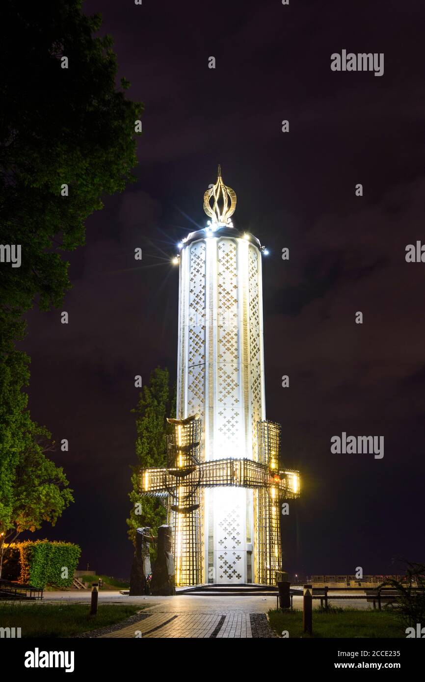 Kiev (Kyiv), Holodomor memorial in Kyiv, Ukraine Stock Photo