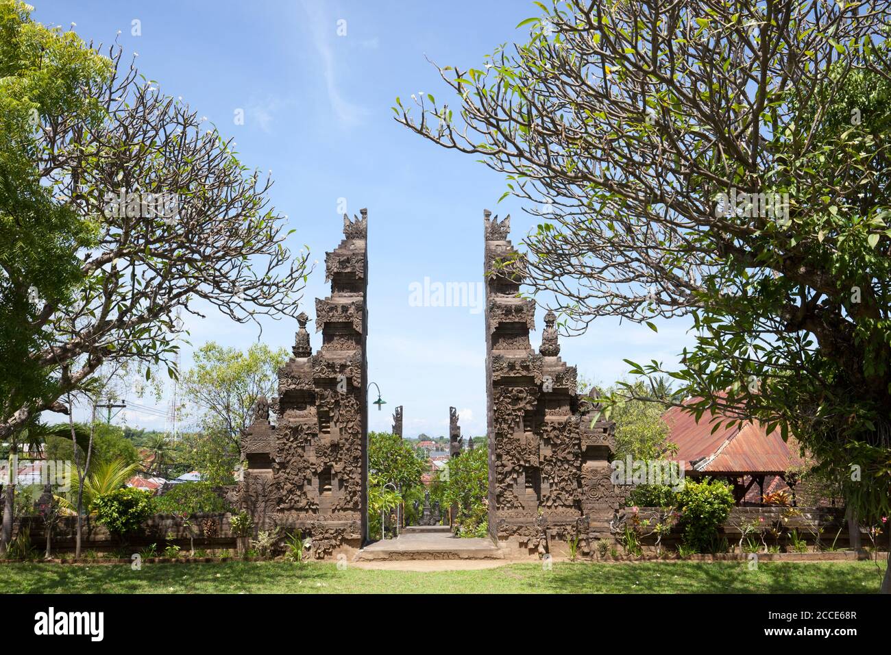 Pura Medruwe Karrang, Kubutambahan, Bali Stock Photo - Alamy