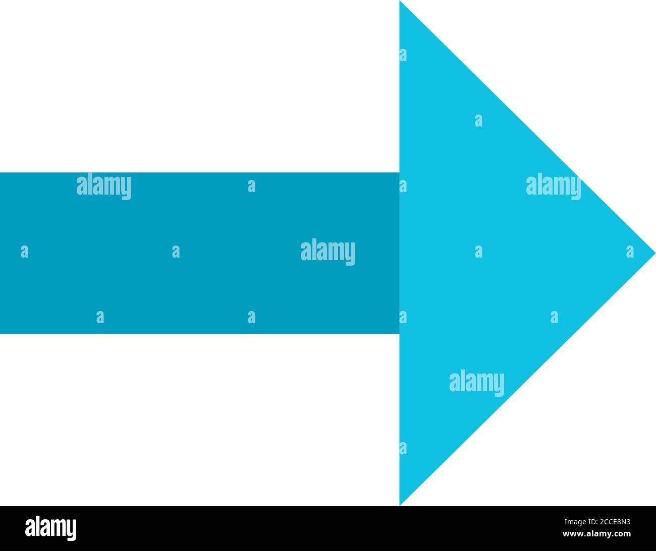 right arrow flat style icon design of direction web forward and ...