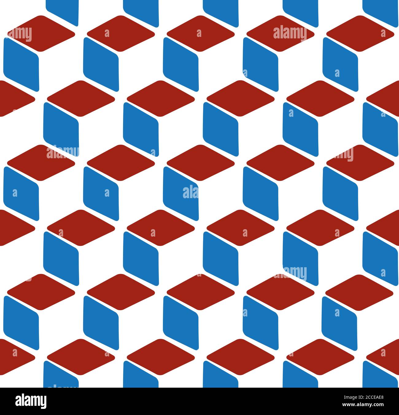 Seamless background with colored rhombuses Stock Vector