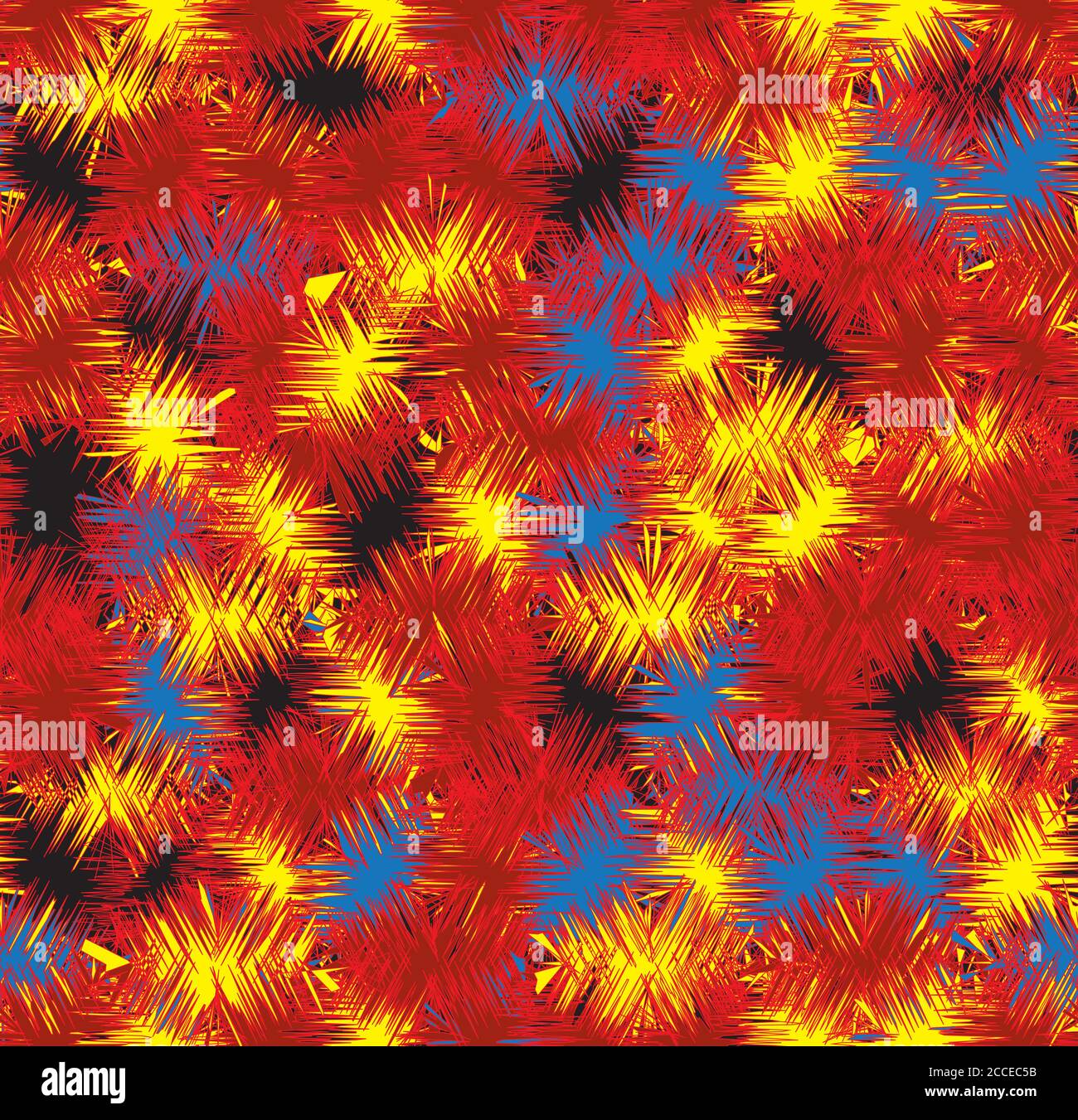 fireworks pattern on the black sky Stock Vector