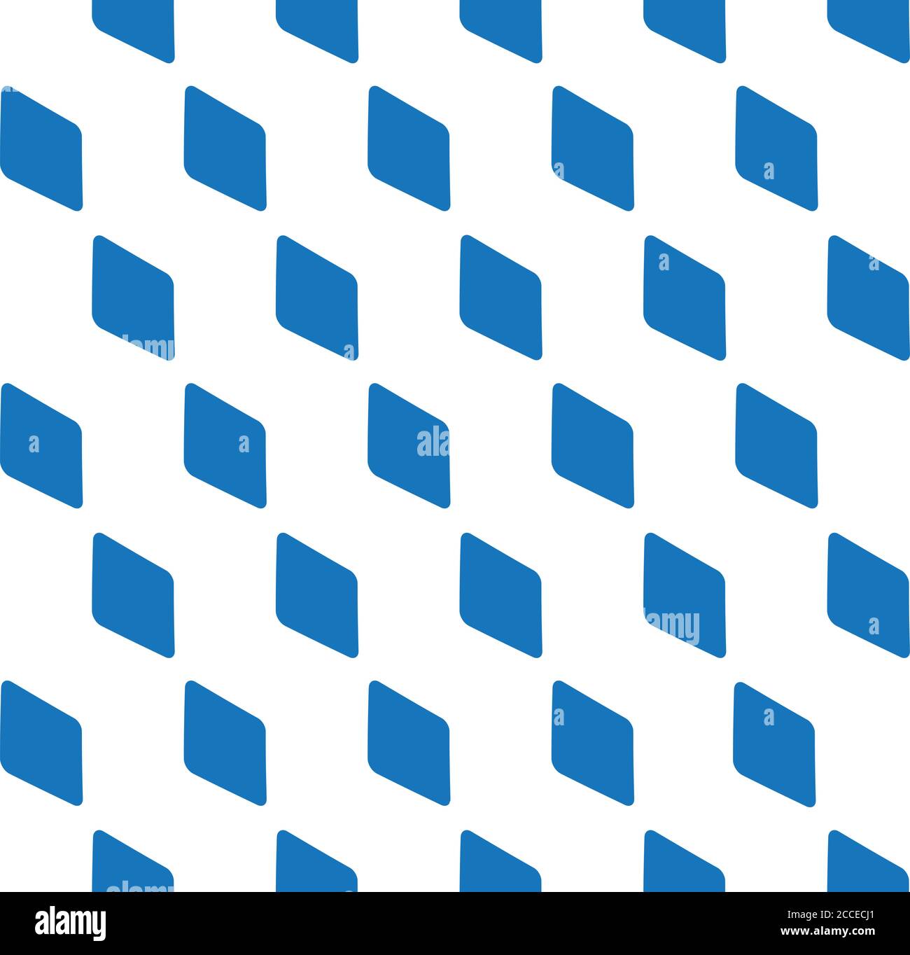 Seamless texture with blue rhombuses Stock Vector