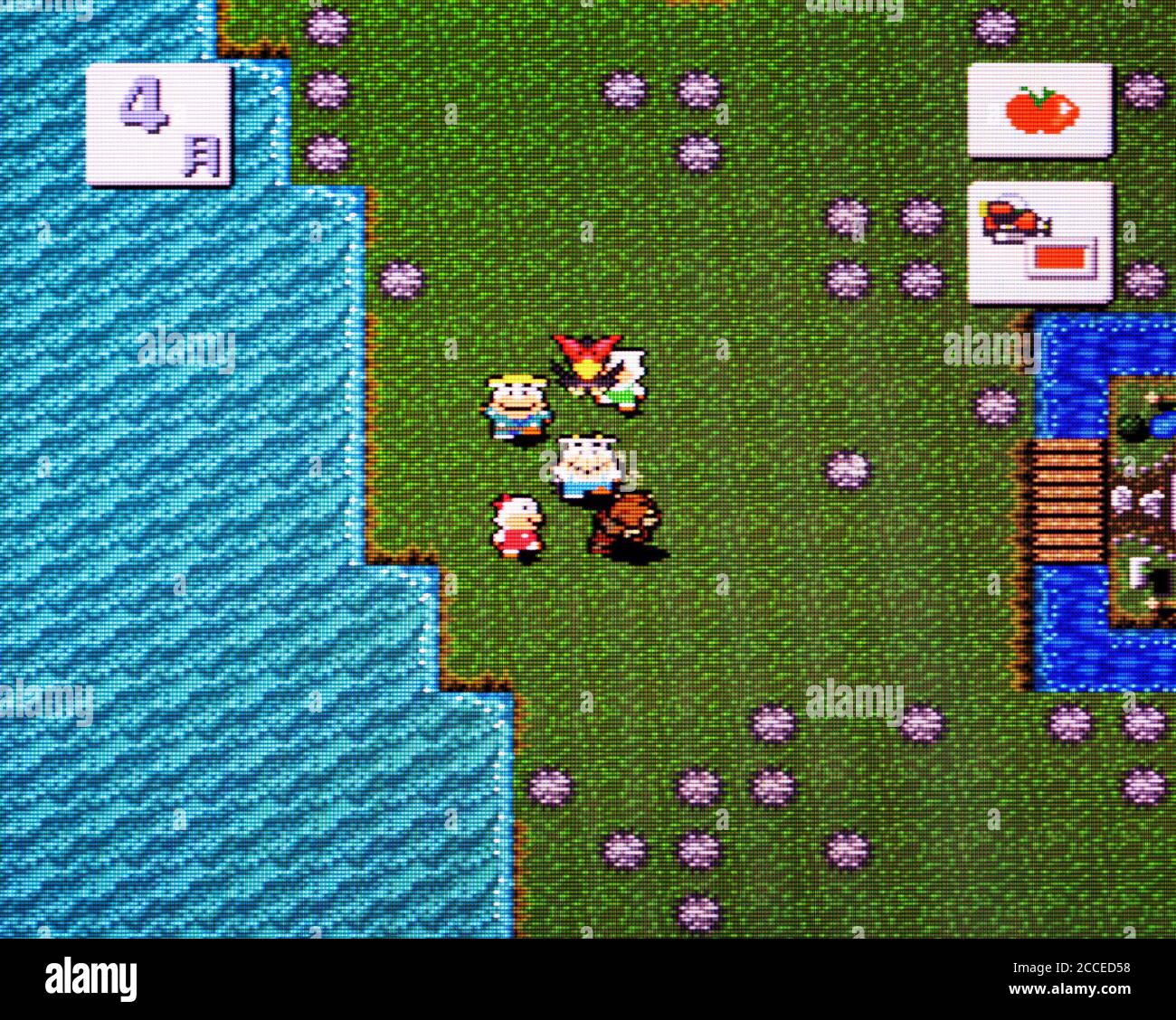 Daichi Kun Crisis - Do Natural - PC Engine Videogame - Editorial use only Stock Photo