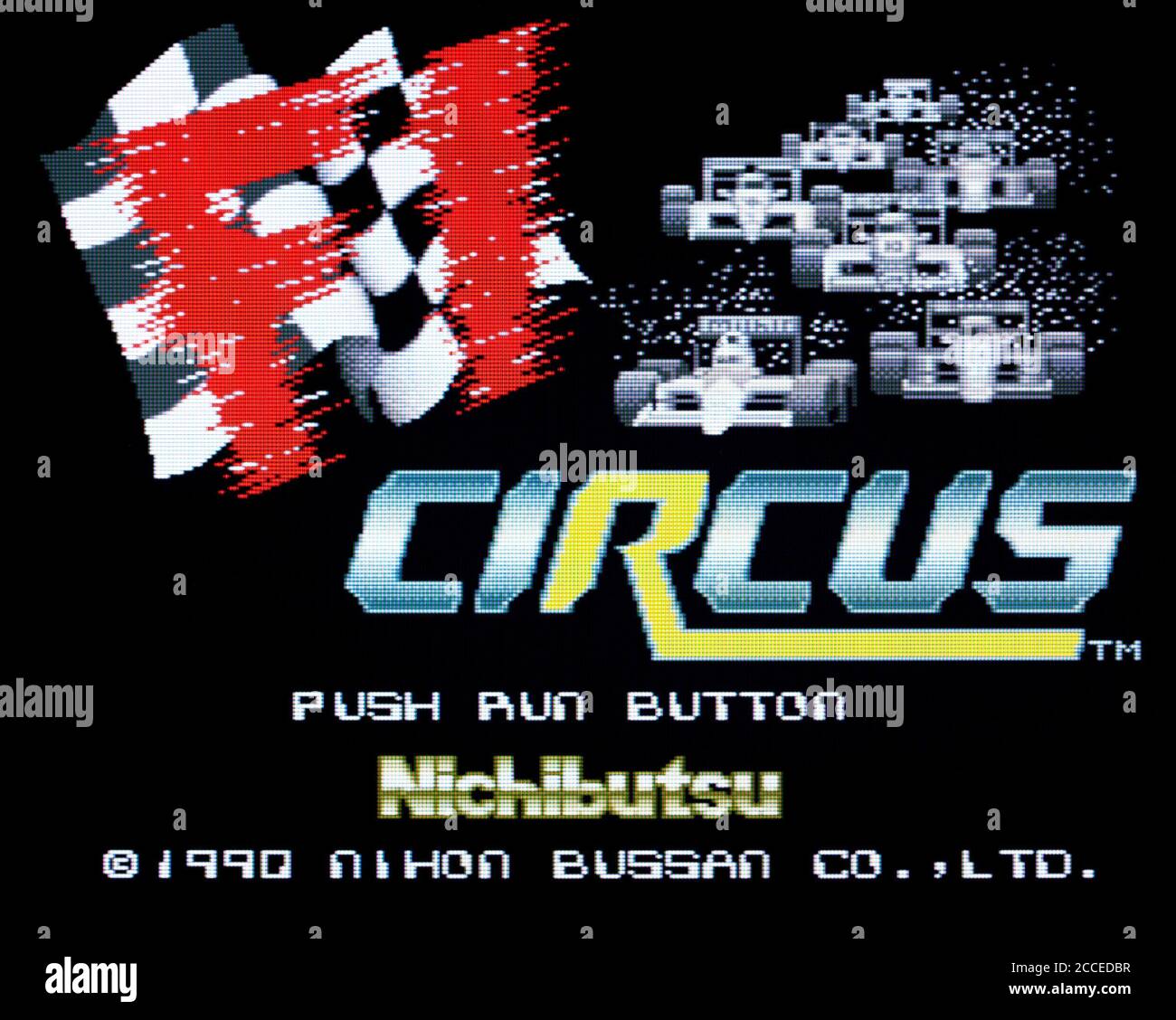F1 Circus - PC Engine Videogame - Editorial use only Stock Photo - Alamy