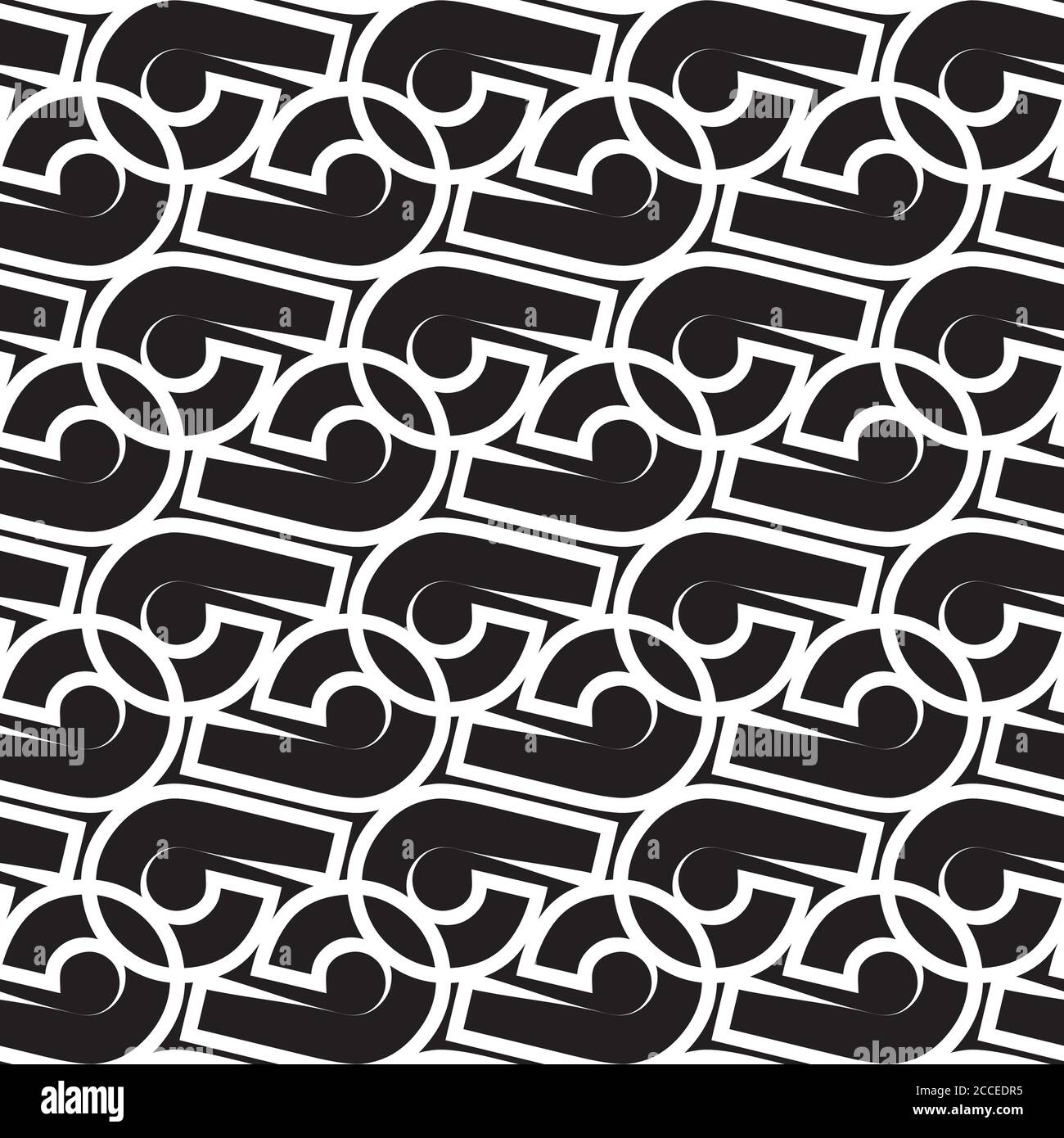 Seamless pattern with white intersecting lines Stock Vector