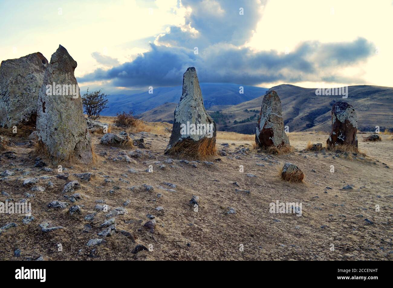 Armenia Karahunj Stock Photo
