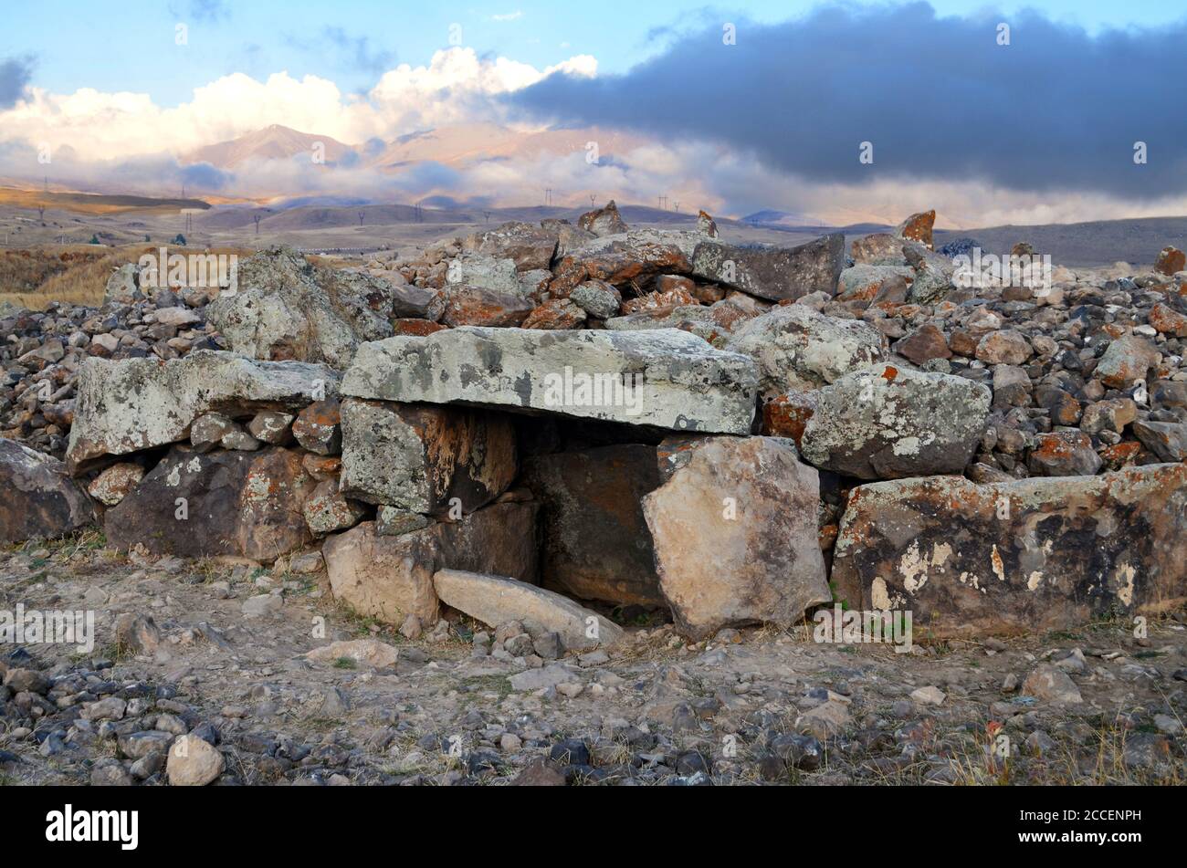 Armenia Karahunj Stock Photo