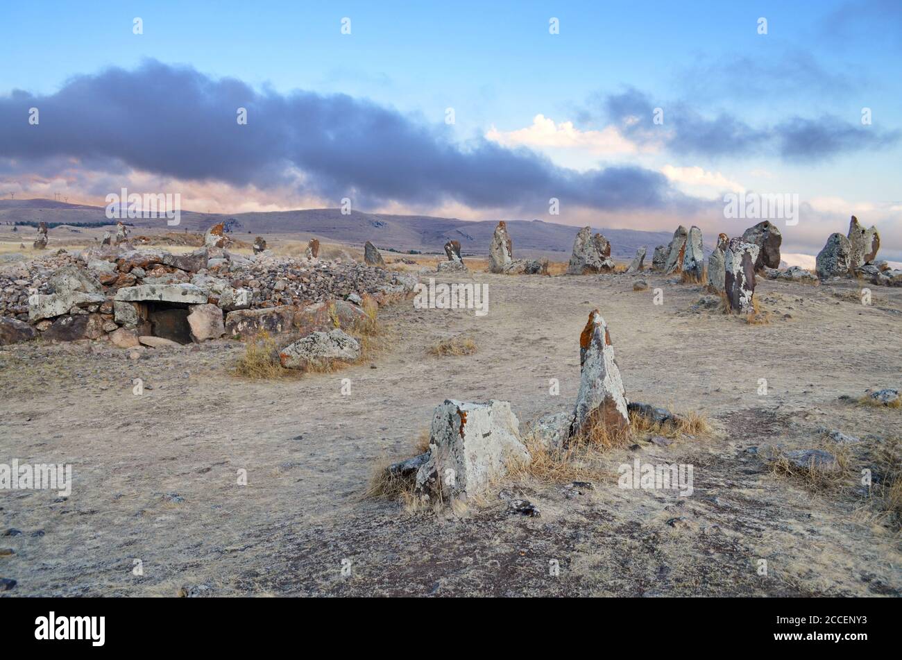 Armenia Karahunj Stock Photo