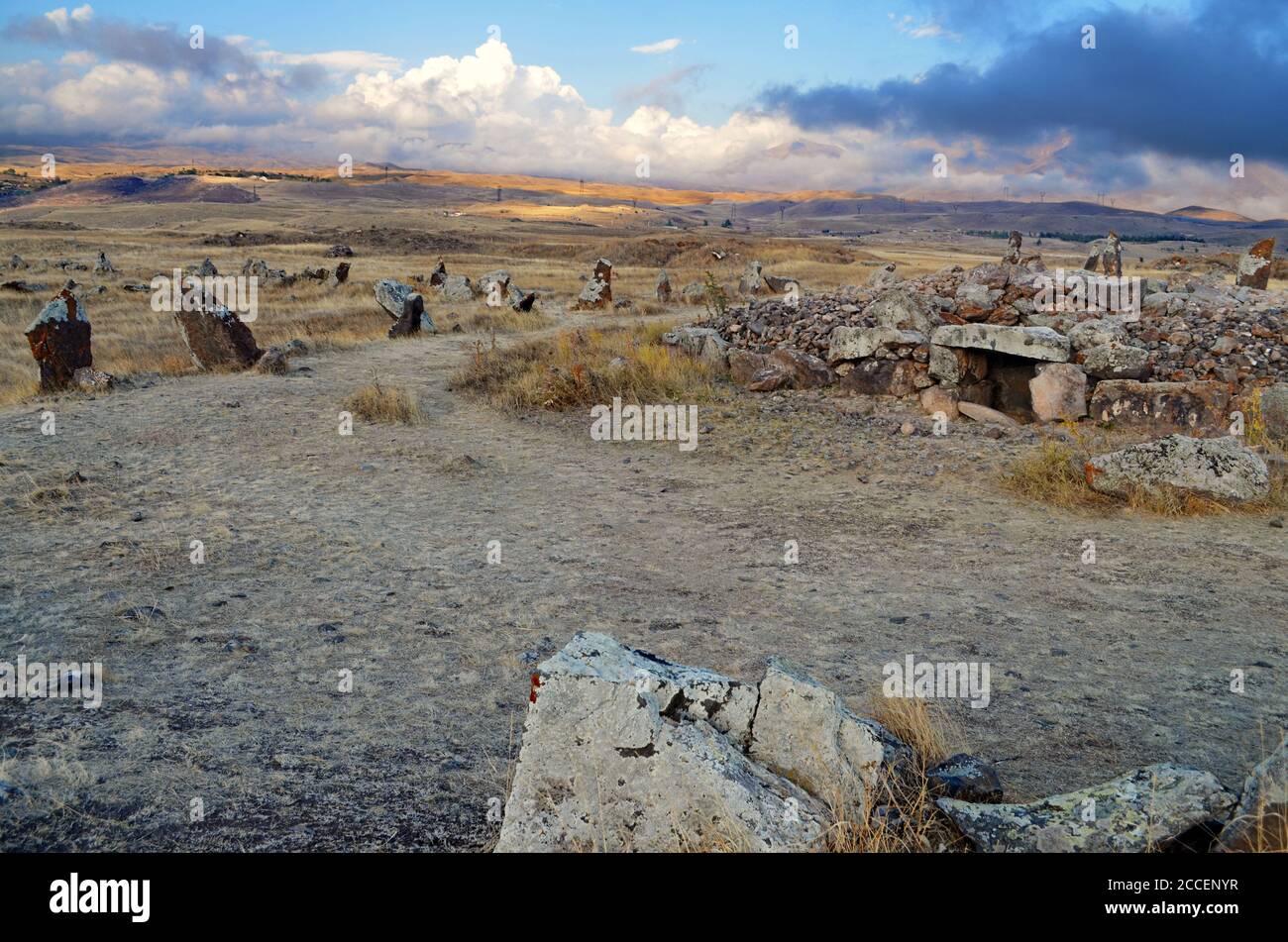 Armenia Karahunj Stock Photo