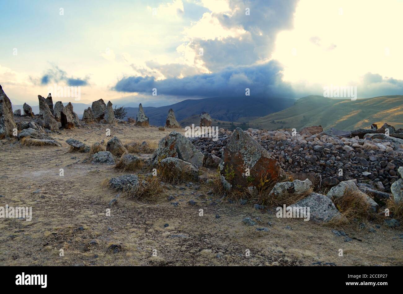Armenia Karahunj Stock Photo