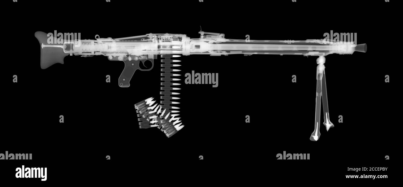 MG42, X-ray Stock Photo