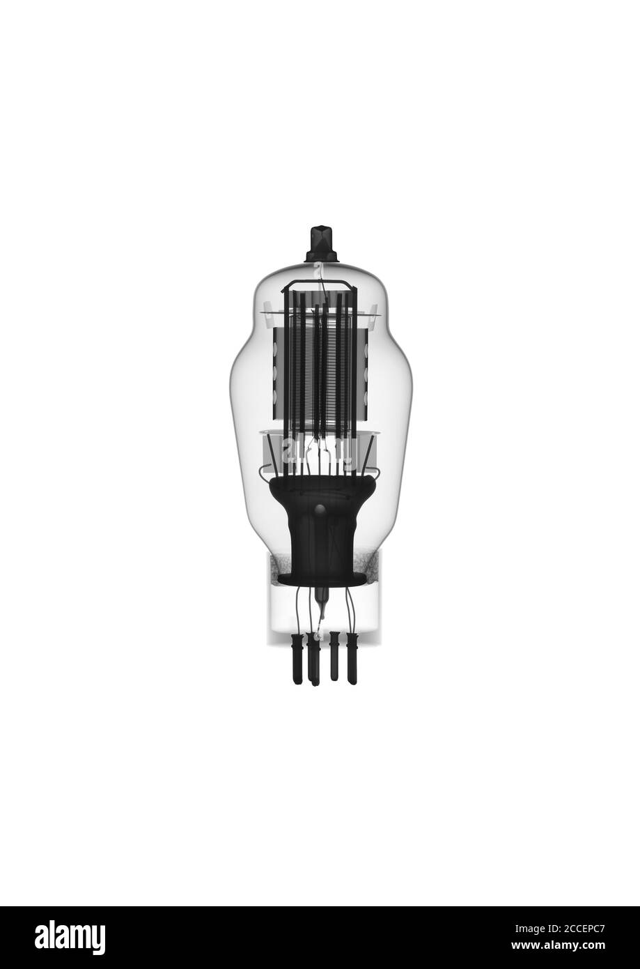 Light bulb, X-ray Stock Photo