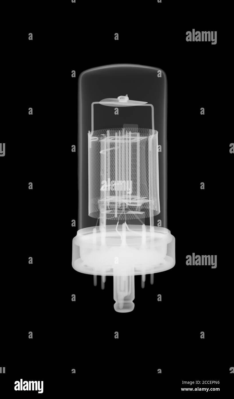 Valve bulb, X-ray Stock Photo
