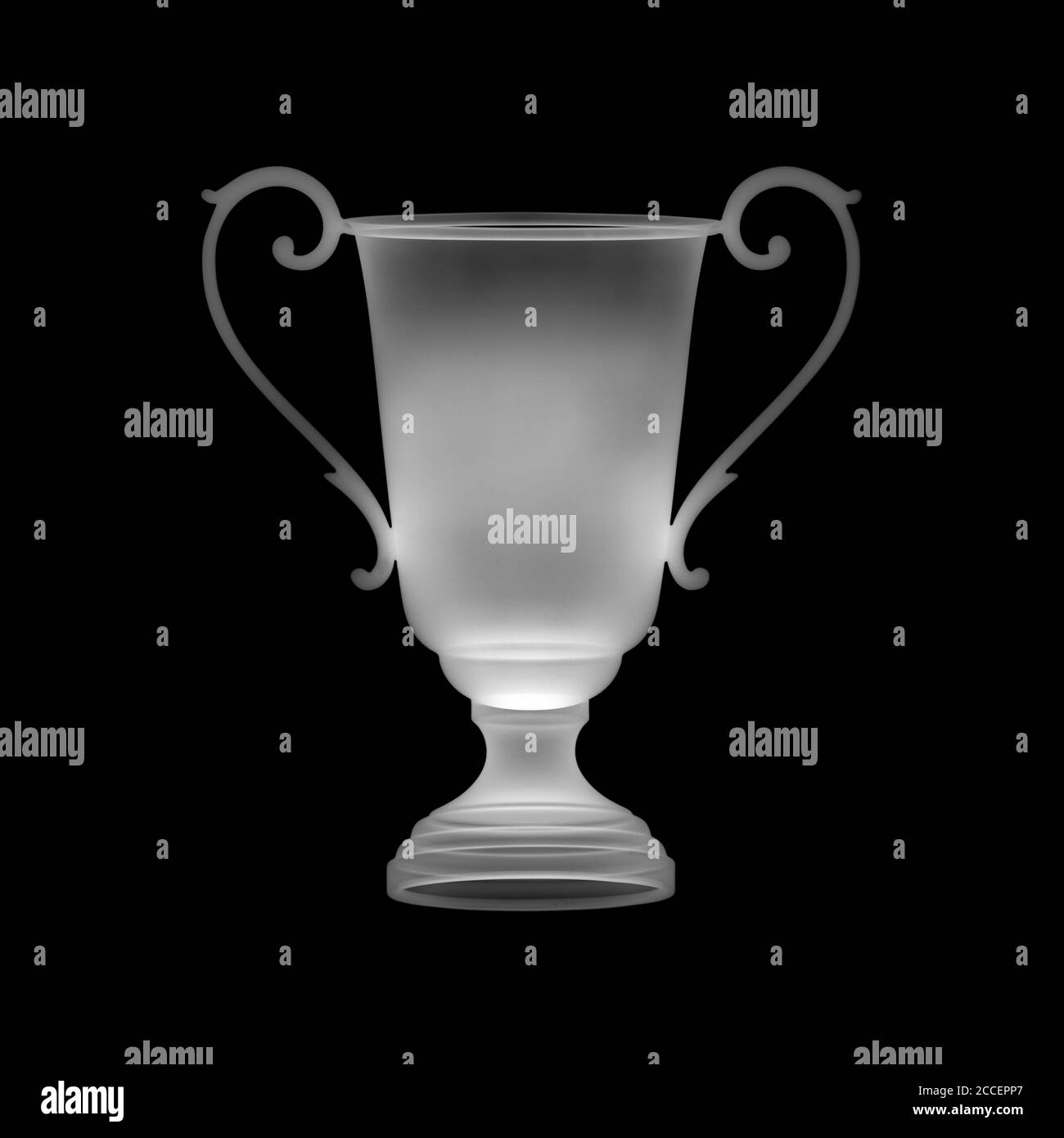 Trophy, X-ray Stock Photo