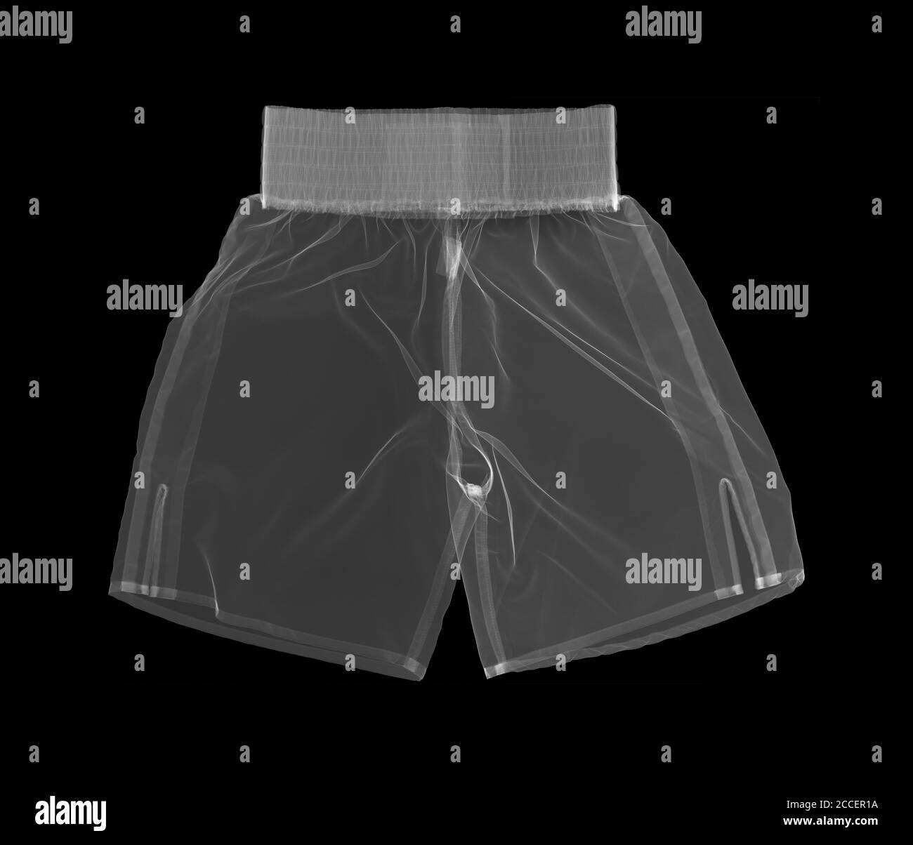 Boxing shorts, X-ray Stock Photo