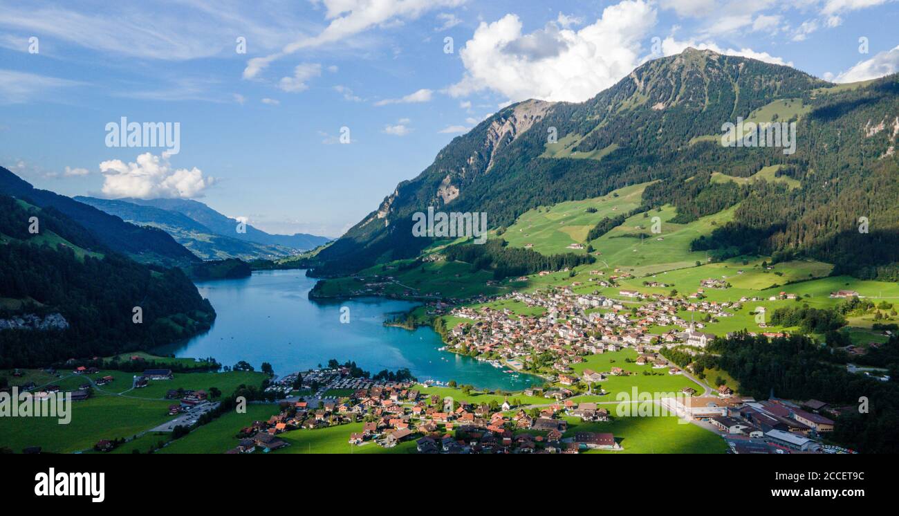Amazing nature of Switzerland in the Swiss Alps Stock Photo - Alamy