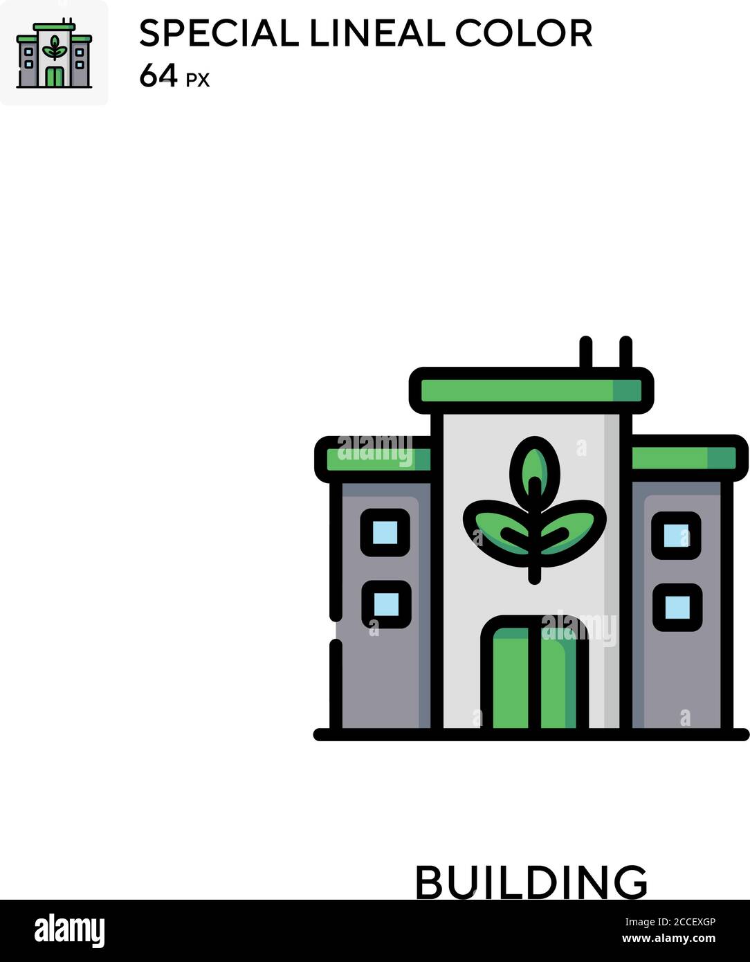 Building Special lineal color icon. Illustration symbol design template ...